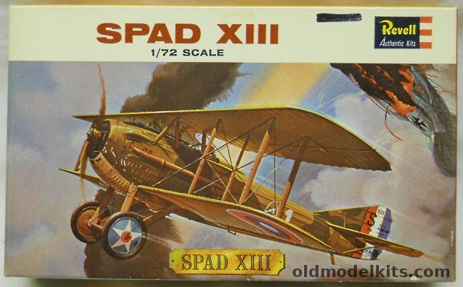 Revell 1/72 Spad XIII, H627-49 plastic model kit